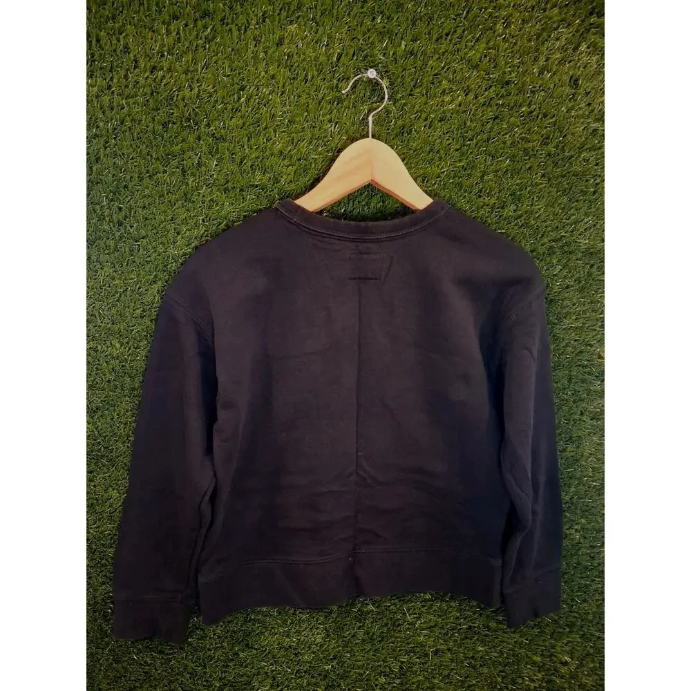 GapKids Star Wars Sweatshirt Youth Large L 10 Black On Black Tonal Embossed Logo